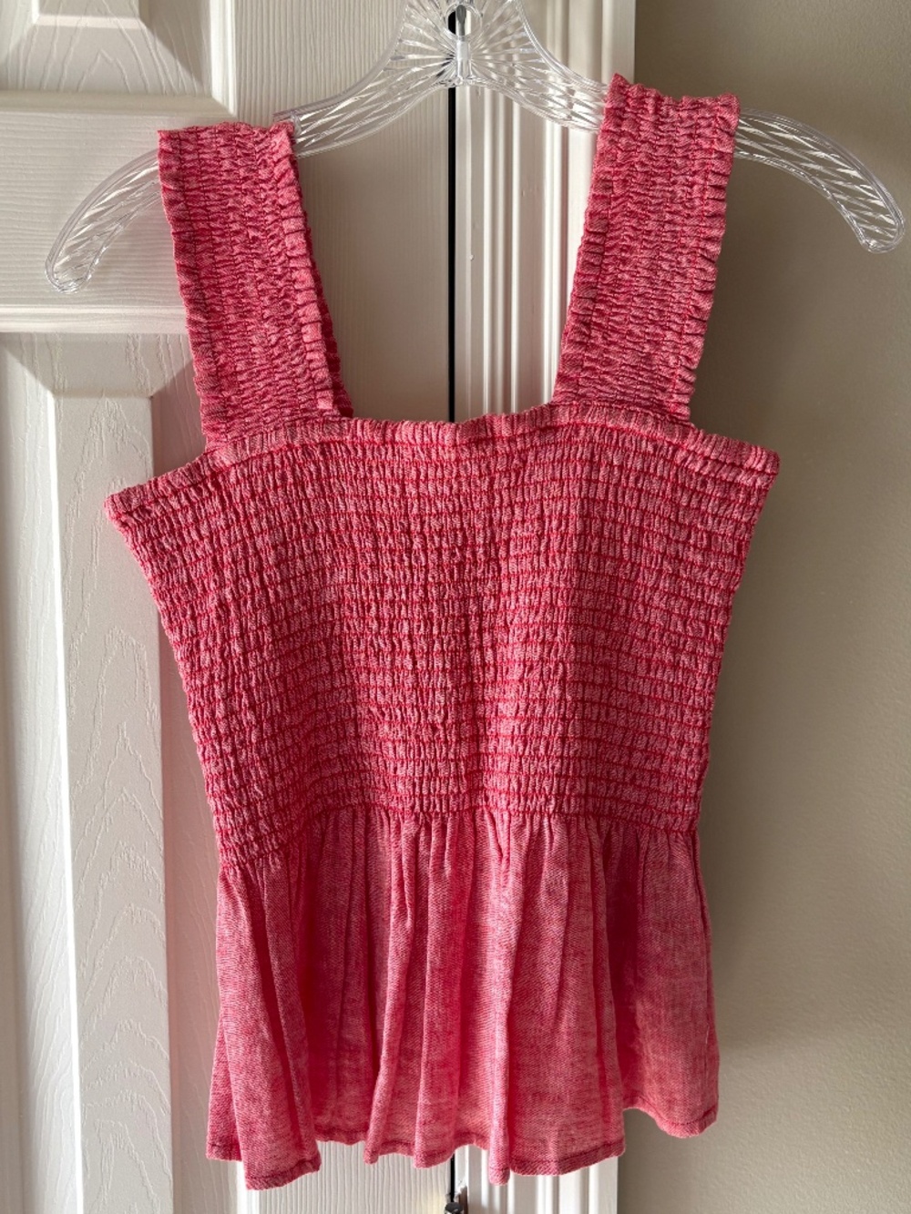 Maeve by Anthropologie Smocked Tank Top Size Small